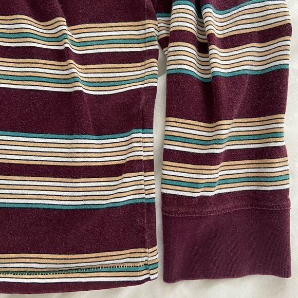 PacSun Striped Crewneck Long Sleeve Shirt Vintage Y2K Preppy‎ Size XL - Picture 5 of 10